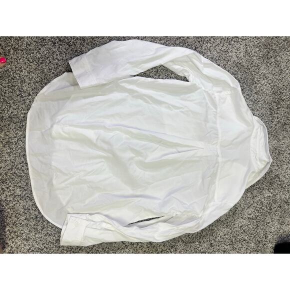 BELLA DAHL Long Sleeve Pullover Tunic In White Women’s M, Elevated Basic Capsule - Picture 10 of 11